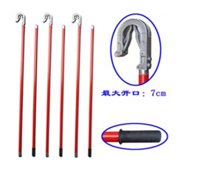 Portable ground earth rod/earth wire set and clamp