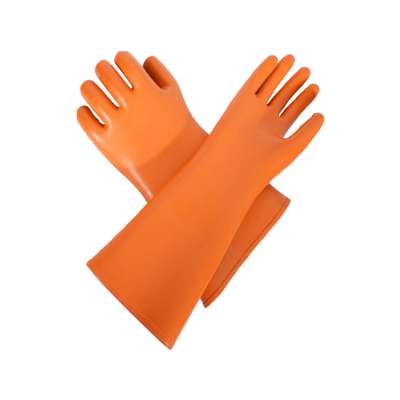 service voltage 36KV Live work Rubber protective insulating gloves