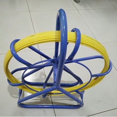 350m Fiberglass duct rodder with frame and wheel