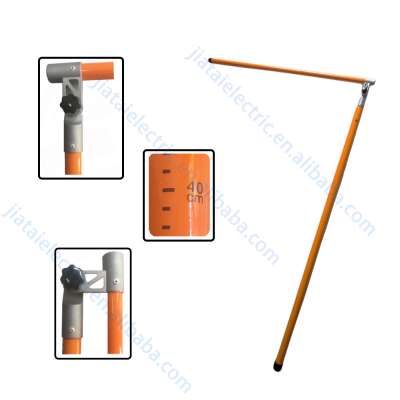 Light Weight Telescoping Height Measuring Stick/Height Stick for Truck Trailer and Escort Vehicle